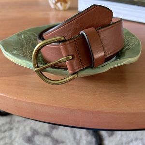 🤎 MADEWELL PERFECT LEATHER BELT PECAN BROWN 🤎